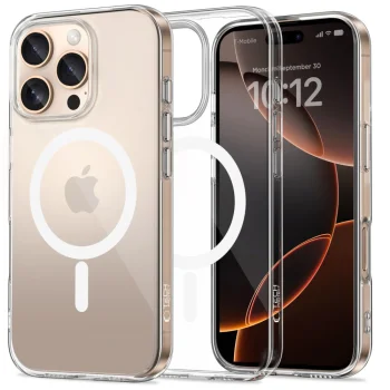 Tech-Protect FlexAir MagSafe vāciņš iPhone 16 Pro Max, caurspīdīgs