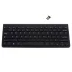 Bezvadu tastatūra Smart TV, melna