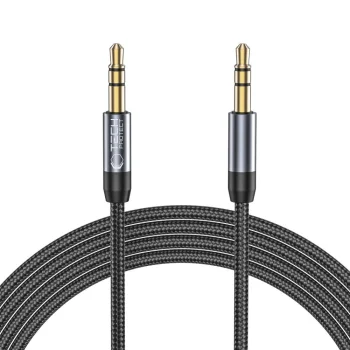 Audio kabelis Tech-Protect UltraBoost 3.5mm - 3.5mm, 1.5m, melns
