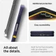 Spigen Nano Pop MagSafe vāciņš Samsung Galaxy Z Flip 7, Navy Blue/Yellow