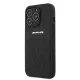 Mercedes-AMG vāciņš iPhone 13 Pro / 13 6.1\" Leather Curved Lines AMHCP13LOSDBK, melns