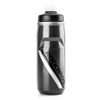 Rockbros velosipēda termo pudele 620 ml 35210022002, melns gradients