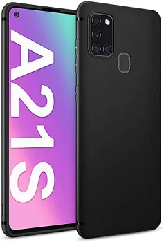 Matt TPU vāciņš Samsung Galaxy A21s, melns