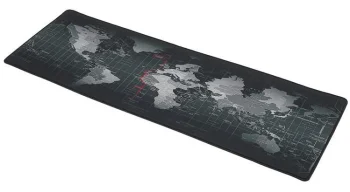 Izoxis XXL peles un tastatūras paliktnis (88x30 cm), Pelēks