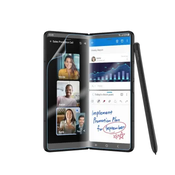 Wozinsky Invisible Film ekrāna aizsargplēve Huawei Mate X3 telefonam ar pozicionēšanas rīku