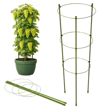 Augu balsts ar 3 riņķiem 120 cm DIVODV
