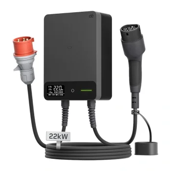 Elektroauto uzlādes stacija Wallbox dé 22 kW, 10 m kabelis, Type 2