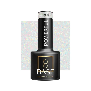 OCHO NAILS Powerful 184 hibrīda nagu bāze, 5 g