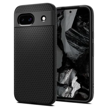 Spigen Liquid Air vāciņš Google Pixel 8A matēti melns