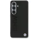 BMW Leather Hot Stamp MagSafe vāciņš priekš Samsung Galaxy S26 Plus, melns