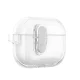 AmazingThing Minimal maciņš Apple AirPods Pro 2 austiņām, caurspīdīgs