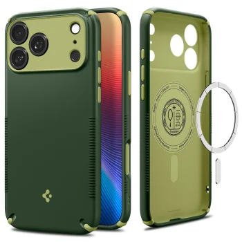 Spigen Nano Pop MagSafe vāciņš iPhone 18 Pro Max / 17 Pro Max, zaļš