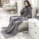 Džemperis-sega, pleds ar piedurknēm un kabatu, silts halāts | Oversized Warm Sweatshirt Blanket for Men and Women