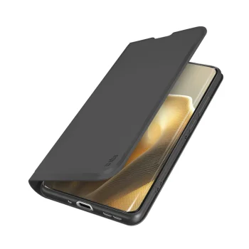 Atverams vāciņš SBS Wallet Smooth priekš Motorola Edge 60 Pro, melns