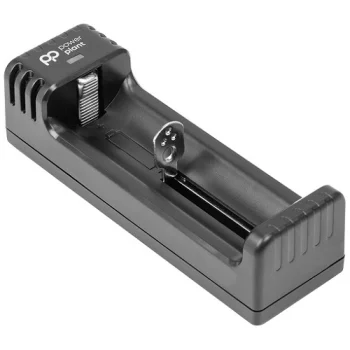 1 kanāla USB lādētājs 3.6V / 3.7V Li-ion akumulatoriem (18650, 21700)
