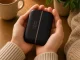 Magnētisks elektriskais roku sildītājs 2-in-1 USB, melns