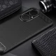 Huawei P50 Carbon Flexible Cover TPU Case, Black | Telefona Maciņš Vāciņš Apvalks Bampers