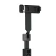BWOO teleskopisks selfiju stabs BO-ZP14 ar Bluetooth pulti, melns