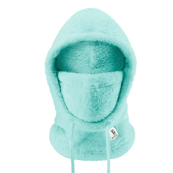 Qunature Arctic Velvet slēpošanas maska-balaklava, izmērs M, piparmētru