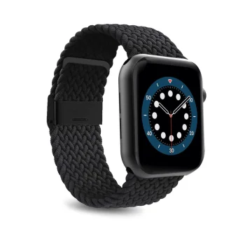 Puro Loop neilona siksniņa Apple Watch 42 / 44 / 45 / 49 mm pulkstenim, melna