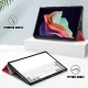 Lenovo Tab P11 Gen 2 (TB350FU) Trifold Stand PU Leather Hard Protective Cover Case, Red | Planšetes Vāciņš Maciņš...