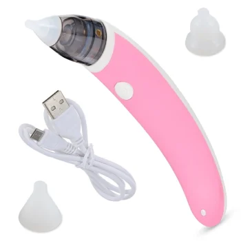 Elektriskais deguna aspirators bērniem ar filtriem un USB