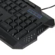 Izgaismota spēļu tastatūra (USB, 114 taustiņi)