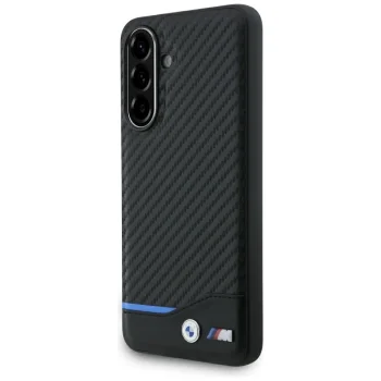 BMW M Carbon vāciņš Samsung Galaxy A56 viedtālrunim, melns