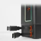 Sbs TEWIRMAG105W Power Dock 6-in-1 lādētājs ar MagSafe un USB-C kabeļiem 65W, Melns