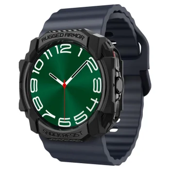 Spigen Rugged Armor aizsargmaciņš Samsung Galaxy Watch Ultra (47mm) Matte Black
