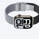2 AmazingThing Blend Band siksniņu komplekts Apple Watch 45/46/49mm, pelēks/melns
