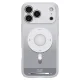Spigen Ultra Hybrid MagSafe vāciņš iPhone 18 Pro / 17 Pro, sudraba