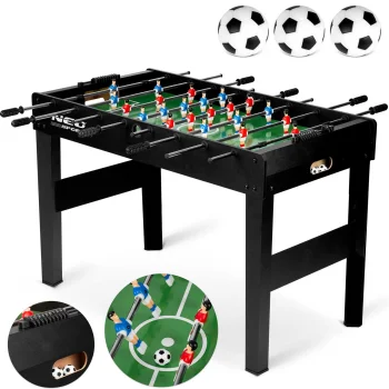 Neo-Sport NS-805 galda futbola galds, 115x60x78 cm, melns