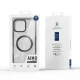 Dux Ducis Aimo Mag vāciņš priekš iPhone 16 Pro Max ar MagSafe, melns / caurspīdīgs