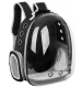 Salokāms Dzīvnieku Ceļošanas Mugursoma Koferis, 28-68x32x42cm, Melns | Pet Cat Dog Travel Backpack