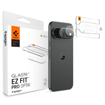 Kameras aizsargstikls Spigen Optik Pro HD priekš Google Pixel 11 Pro XL, 2 gab.