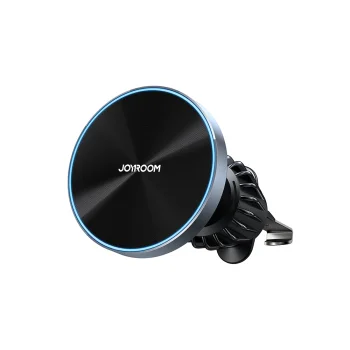 Joyroom JR-ZS240 Pro magnētiskais auto turētājs ar 15W bezvadu lādētāju, melns