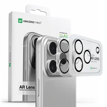 Kameras aizsargstikls AmazingThing Full Lens Glass priekš iPhone 17 Pro Max