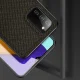 Dux Ducis Fino vāciņš Samsung Galaxy A03s ar neilona audumu, zaļš