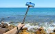 Puluz PU641B metāla pašbilžu nūja 2m Insta360 One RS/X2/X3/X4, melna