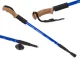 Skandināvu teleskopiskās nūjošanas staigāšanas nūjas 2gab., Zils | Nordic Walking Pole Set