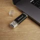 Intenso Twist Line 32 GB USB zibatmiņa USB-C un USB-A, antracīta