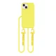 Tech-Protect Magnecklace MagSafe vāciņš iPhone 14 ar aukliņu, dzeltens