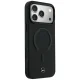Mercedes Leather 3D MagSafe vāciņš priekš iPhone 18 Pro / 17 Pro, melns