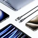 USB-A uz USB-C kabelis Tech-Protect UltraBoost 66W 6A 0.25m, pelēks
