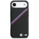 BMW M Tricolor Metal Logo MagSafe telefona vāciņš iPhone 17 Air, melns