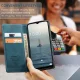 Samsung Galaxy A34 (SM-A346) CASEME Wallet Magnetic Leather Case Cover, Blue | Telefona Vāciņš Maciņš Apvalks...