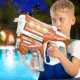 Bakalu elektriskā ūdens šautene 2-vienā ar akumulatoru, oranža