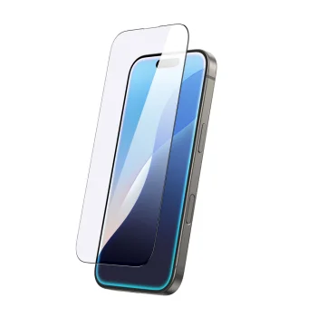 Aizsargstikls AmazingThing Radix Full Glass priekš iPhone 16 Plus, caurspīdīgs