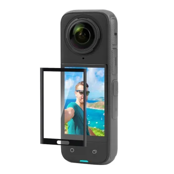 PULUZ aizsargstikls kamerai Insta360 X4 / X5 PU976T